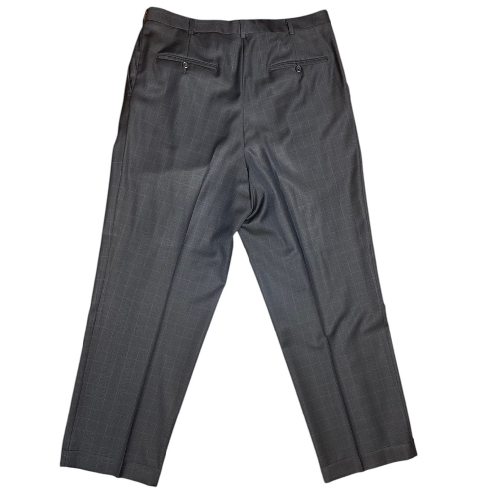 Hickey Freeman DIPLOMAT 44R Luxury 2PC Suit Loro Piana Super 120’s Fine Wool - Picture 6 of 12